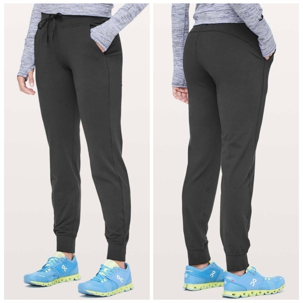 Lululemon Ready To Rulu Pants Black Joggers Workout Athletic Sz 4 *Fair